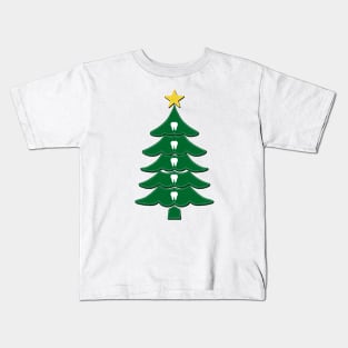 Molar Christmas Tree Kids T-Shirt